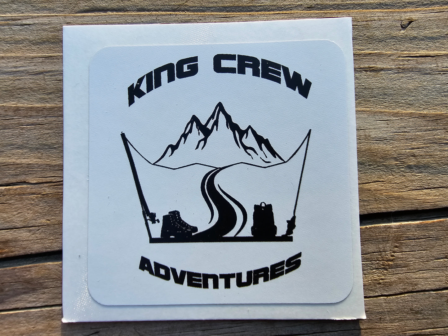 King Crew Adventures Decal